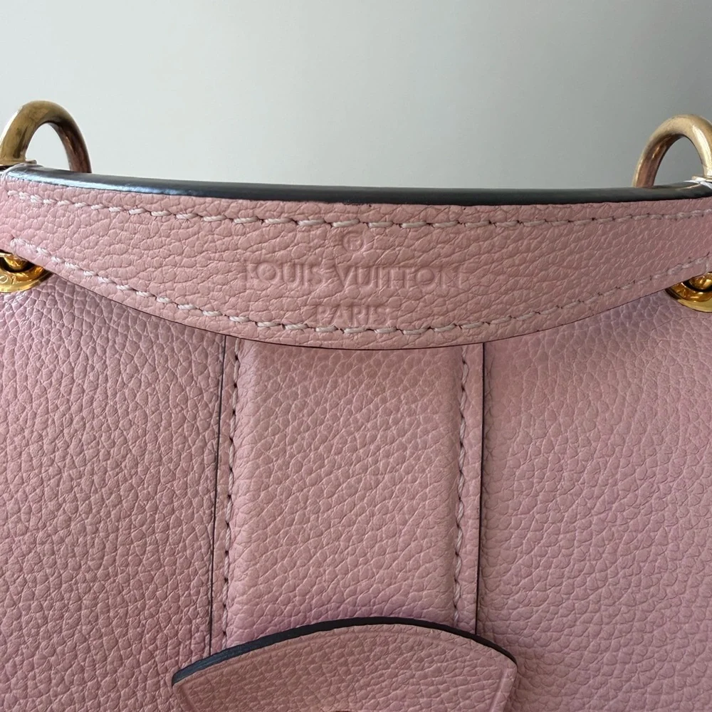 Louis Vuitton Pink and Brown Checkered Backpack - Picture 2 of 6